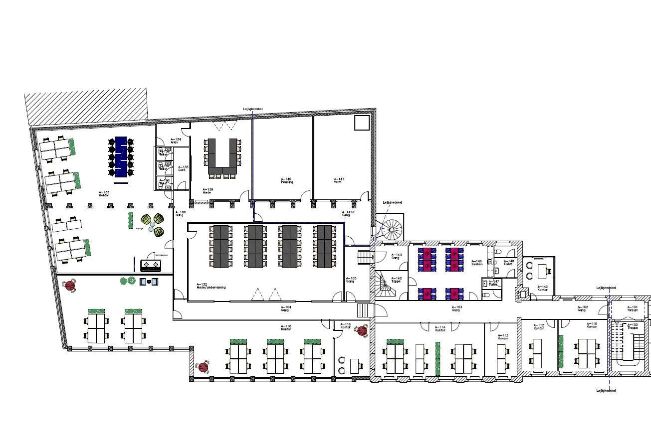 Kontor i Sønderborg centrum - Visning 2