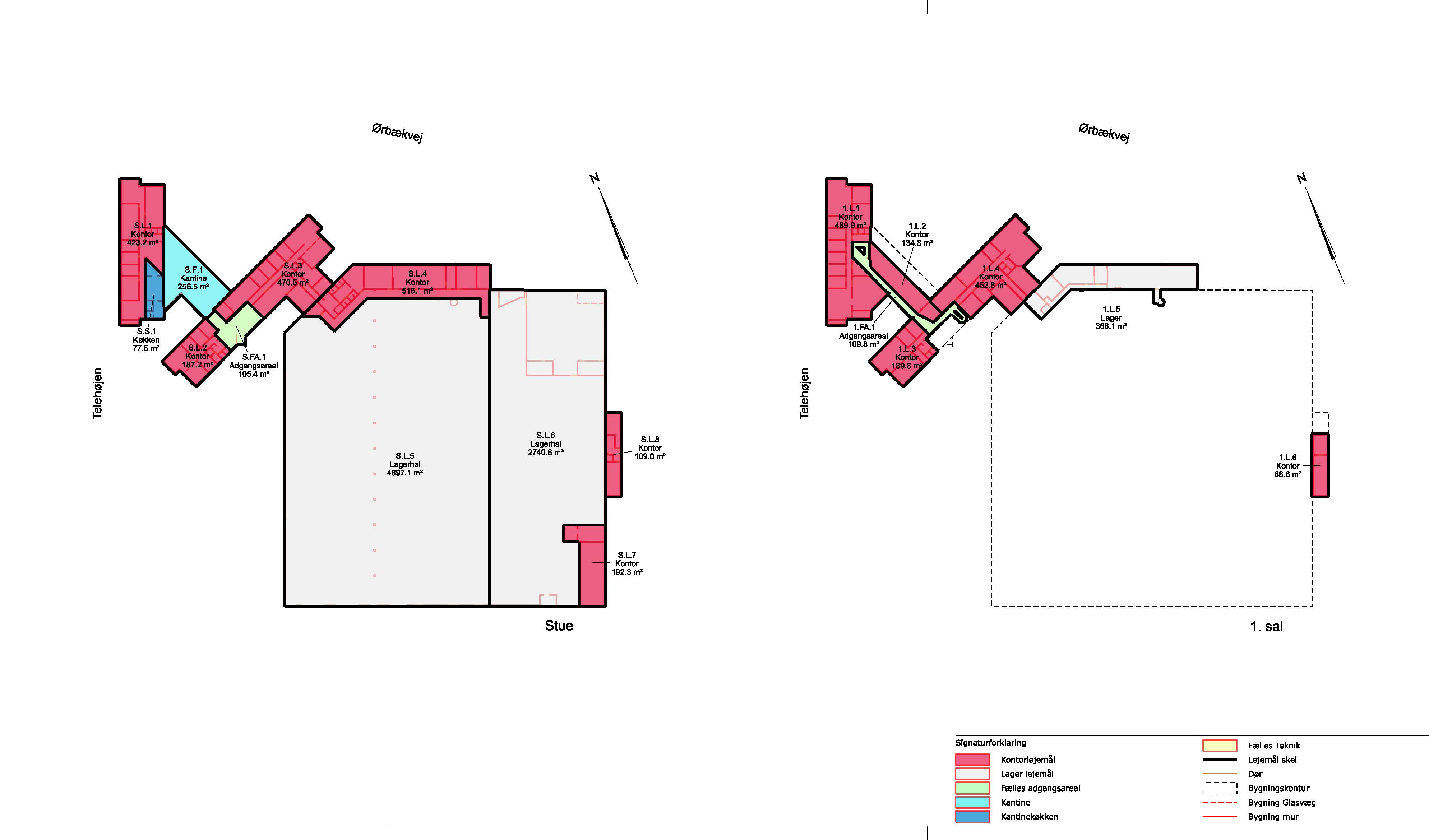 Regulært lager/logistik med personalefaciliteter - Visning 2