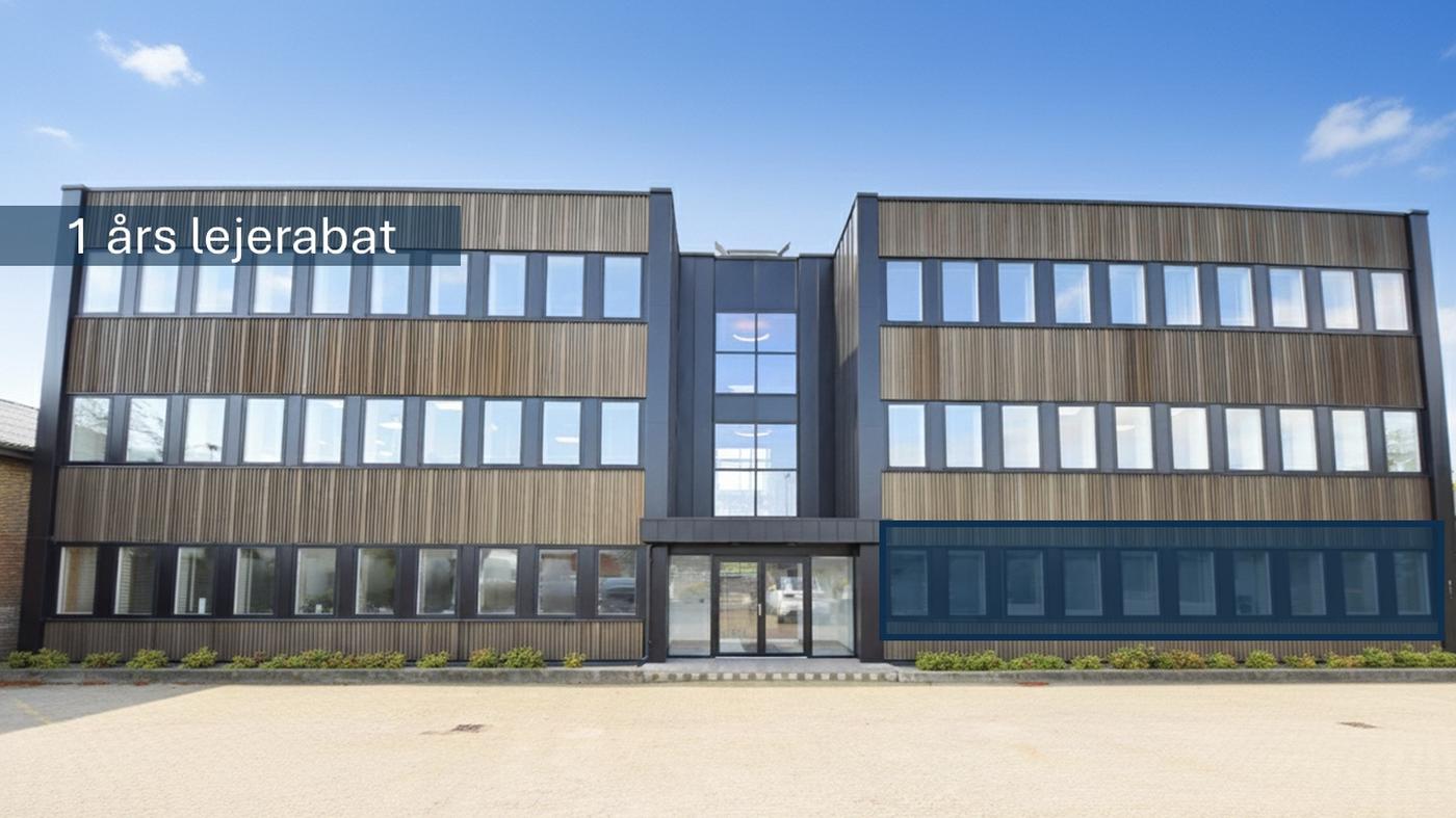 Lyst og moderne kontormiljø  velegnet til mange typer erhverv - Attraktiv placering i Slagelse tæt på motorvej og hovedvej – Slagelse